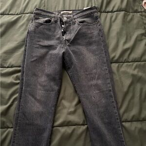 Levi’s wedgie fit ankle jeans